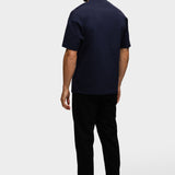 ESSENTIAL MATTE SHIRT NAVY BLUE