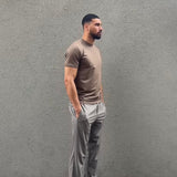 SHINY ESSENTIAL SHIRT OLIVE