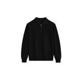 CORE KNIT POLO BLACK