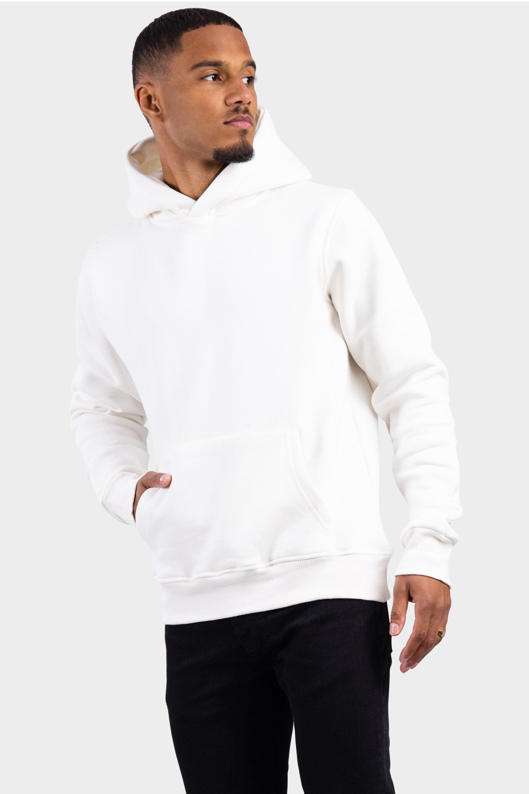 Slim fit blank hoodies sale