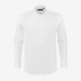 Richesse Mandarin Shirt White
