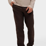 CORE STRAIGHT PANTS BROWN