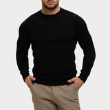 REYES KNITTED SWEATER | BLACK
