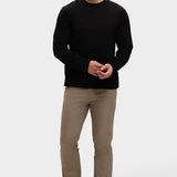 REYES KNITTED SWEATER | BLACK