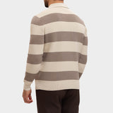 CORTEZ KNITTED POLO | BROWN CREME