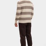 CORTEZ KNITTED POLO | BROWN CREME