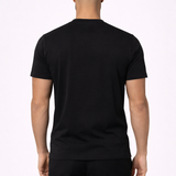 T-SHIRT AVEC LOGO NOIR COUPE RÉGULIÈRE