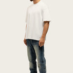 BULLET WASHED BLUE BAGGY JEANS