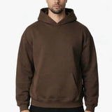 RK BLANK HOODIE COFFEE REGULAR FIT