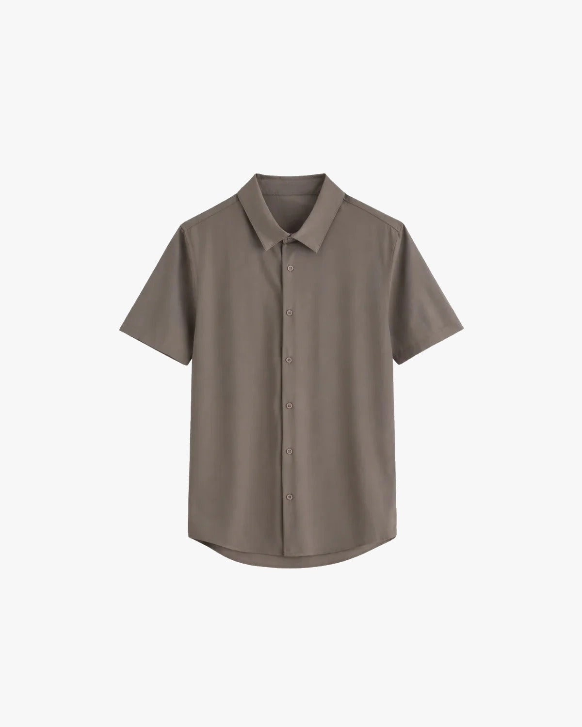 COMO MATTE SHIRT | BROWN