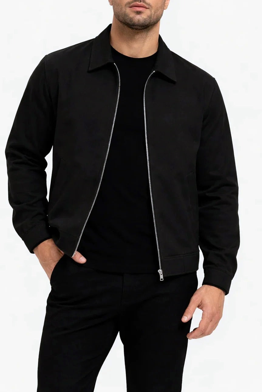 CORE ZIP JACKET | BLACK