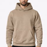 RK BLANK HOODIE BRAUN ÜBERGRÖSSE