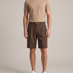 ESSENTIAL SHORTS BROWN - studio op model
