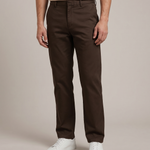 ESSENTIAL PANTS BROWN - studio op model
