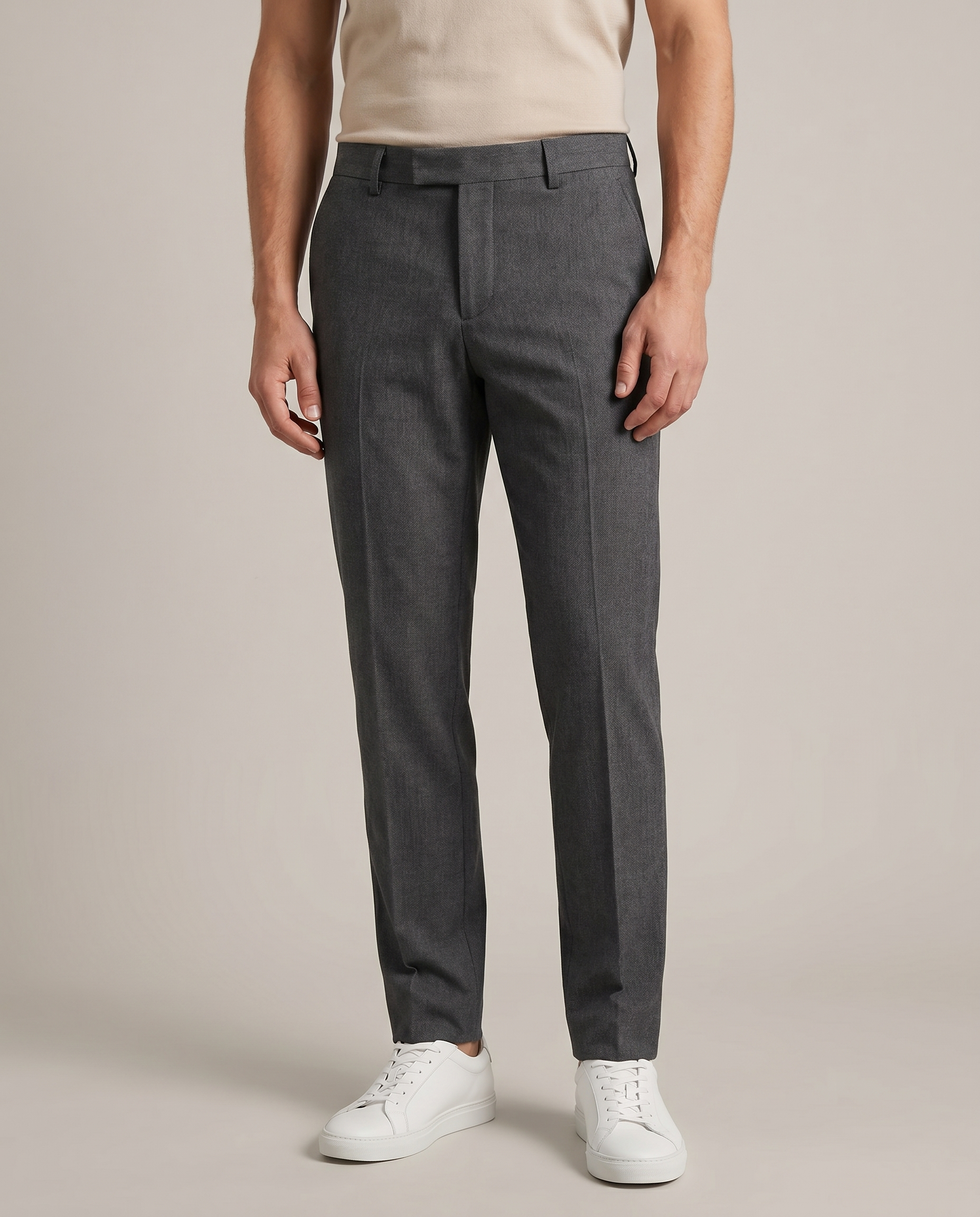 SEVILLA PANTS GREY - studio op model