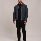 SMART JACKET NAVY - studio op model