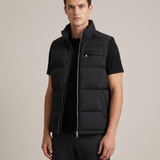 TORINO DOWN BODYWARMER BLACK - studio op model