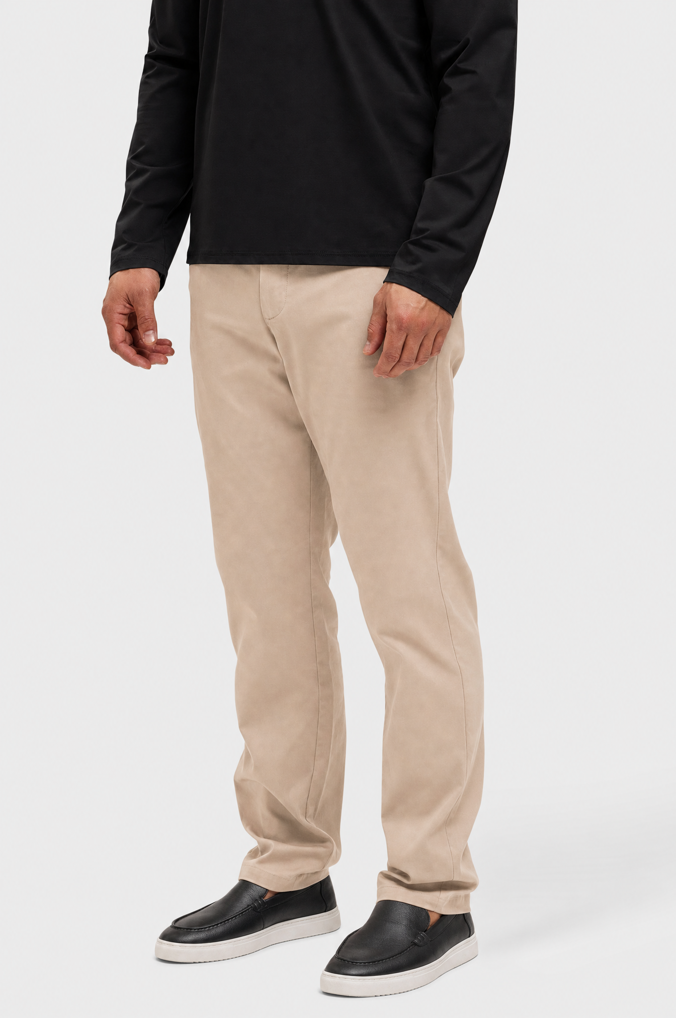 ESSENTIALS PANTS BEIGE - studio schuin