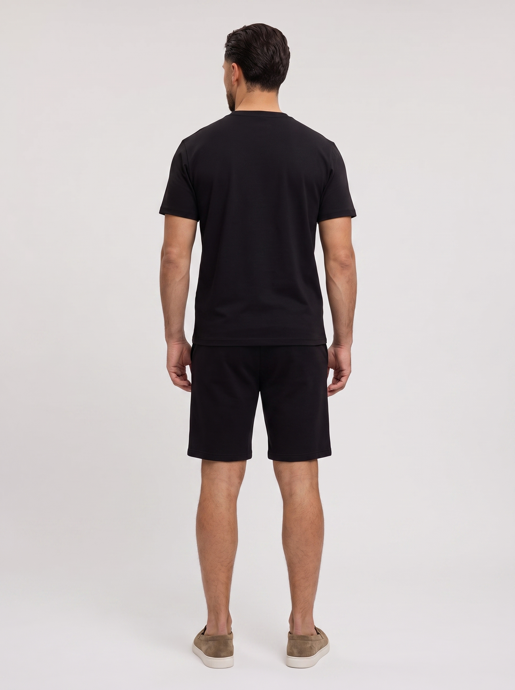 Porto Set Black - model achter
