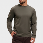 SHINY ESSENTIAL LONGSLEEVE MIDNIGHT OLIVE