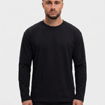 Essential Longsleeve Black - voorkant