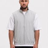 Core Bodywarmer Grey - grijze kant, voorkant