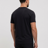 RK Blank Tee Black Slimfit - achterkant studio