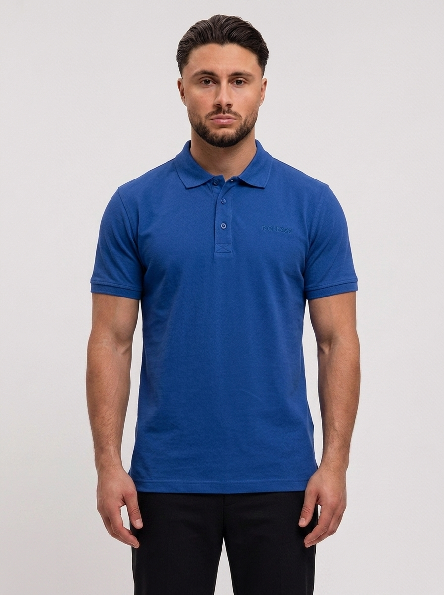 Classic Polo Blue - voorkant studio