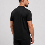 Mandarin Shirt Black - achterkant studio