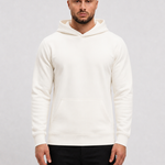 RK Blank Hoodie Creme Regular Fit - voorkant studio