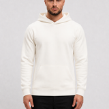 RK Blank Hoodie Creme Regular Fit - voorkant studio