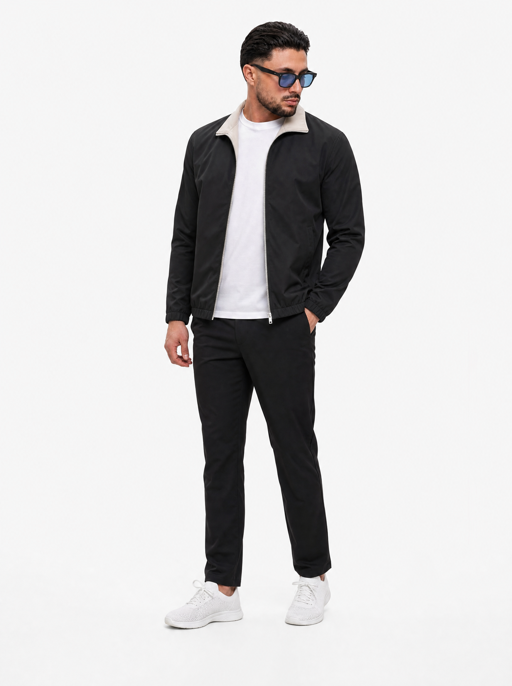 Core Jacket Black - full body