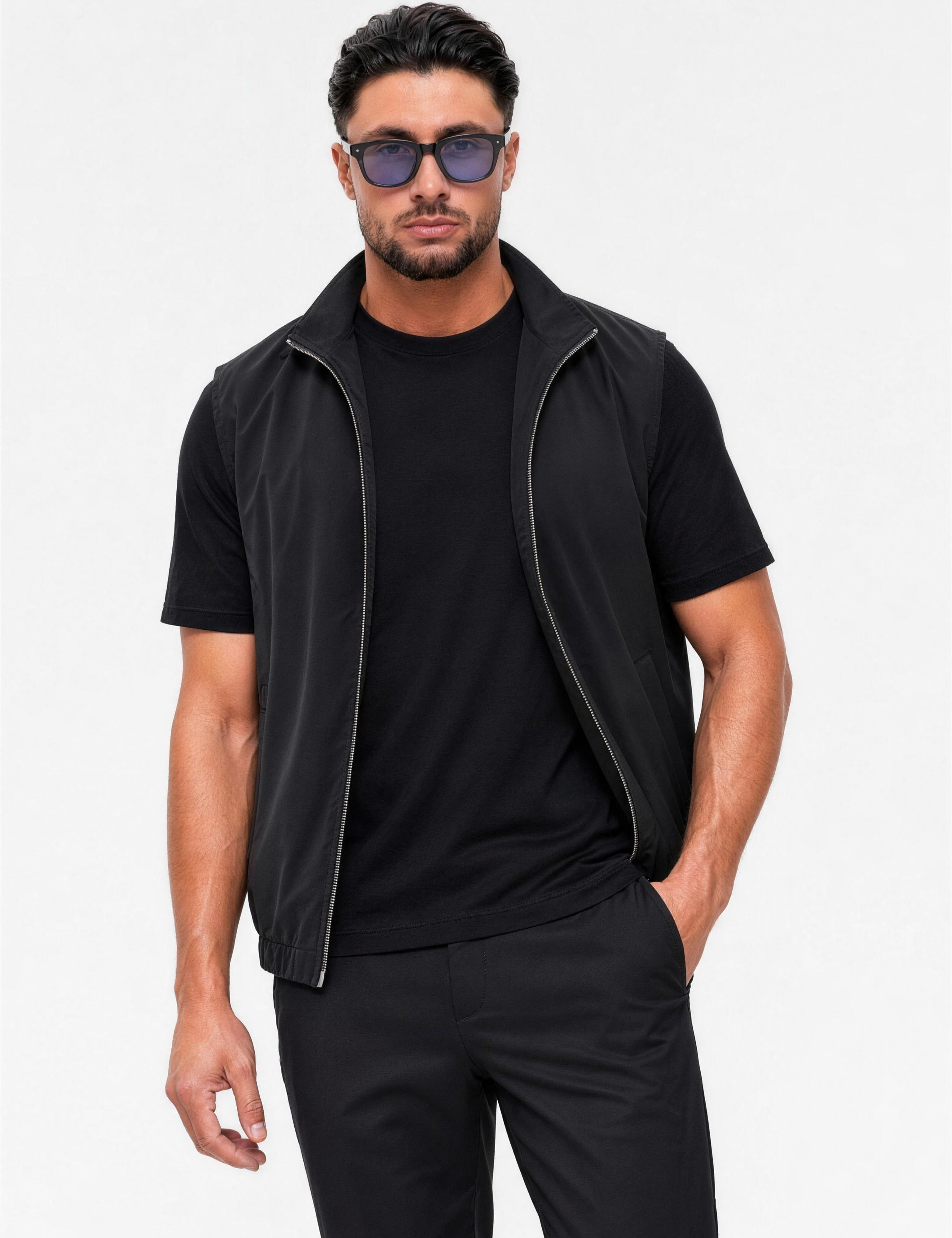 Core Bodywarmer Black - voorkant cropped
