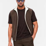 Core Bodywarmer Brown - voorkant