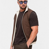Core Bodywarmer Brown - voorkant schuin