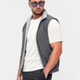 Core Bodywarmer Grey - voorkant schuin
