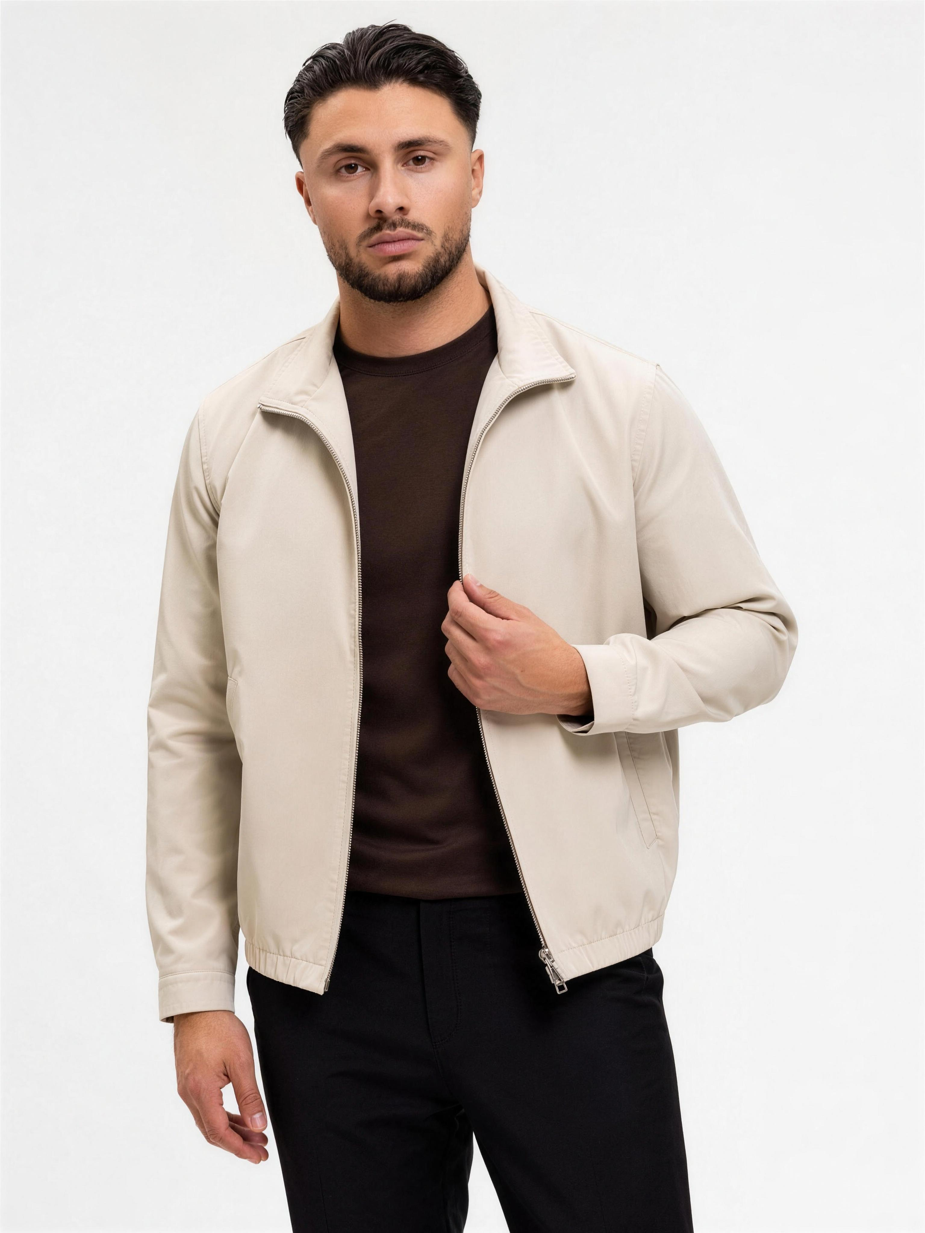 Smart Jacket Creme - voorkant