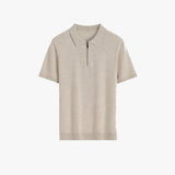 Knit Polo Creme