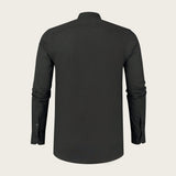 Richesse Mandarin Shirt Black back