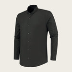 Richesse Mandarin Shirt Black side