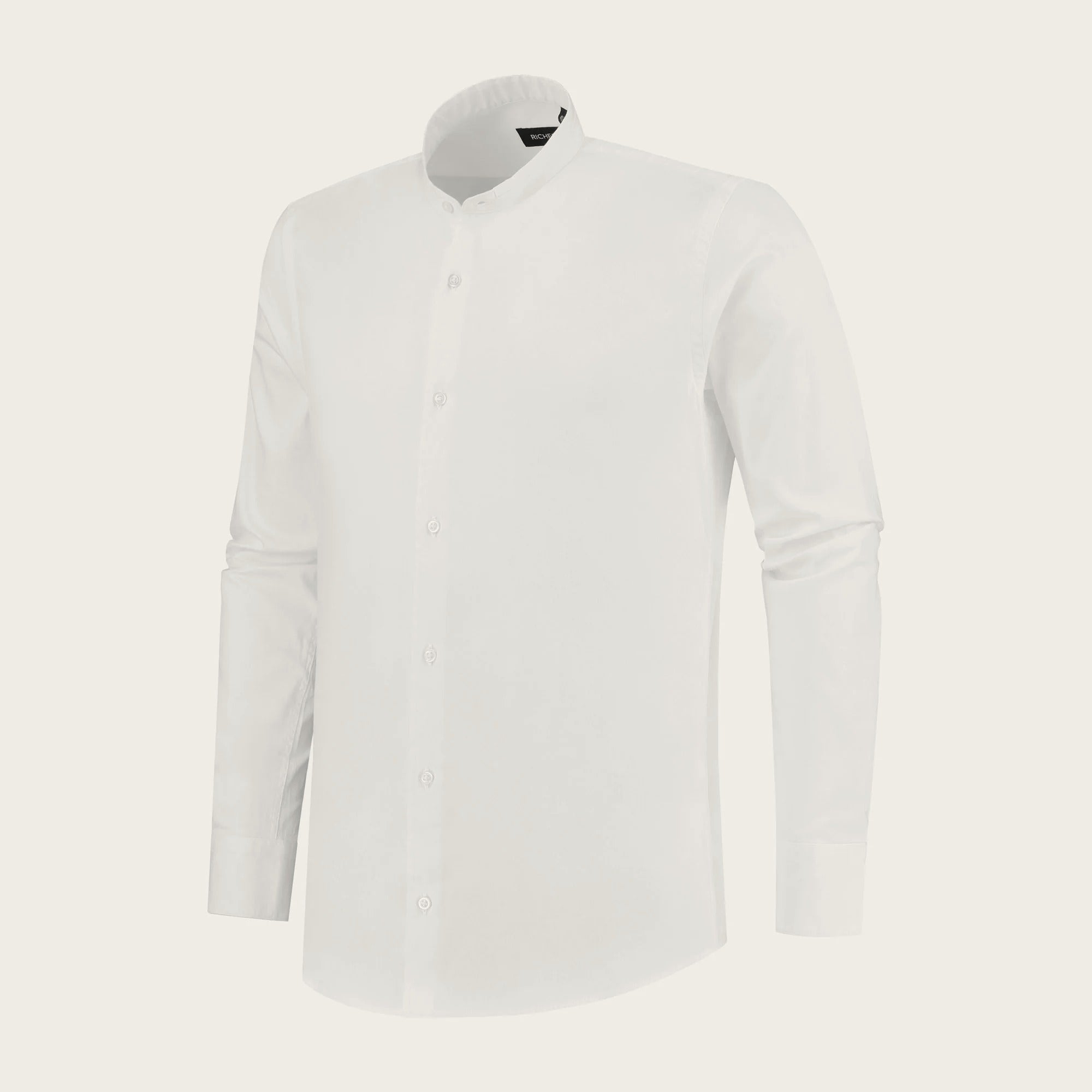Richesse Mandarin Shirt White side