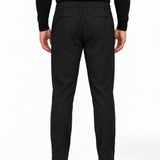 MONZA pants zwart – achterkant op model