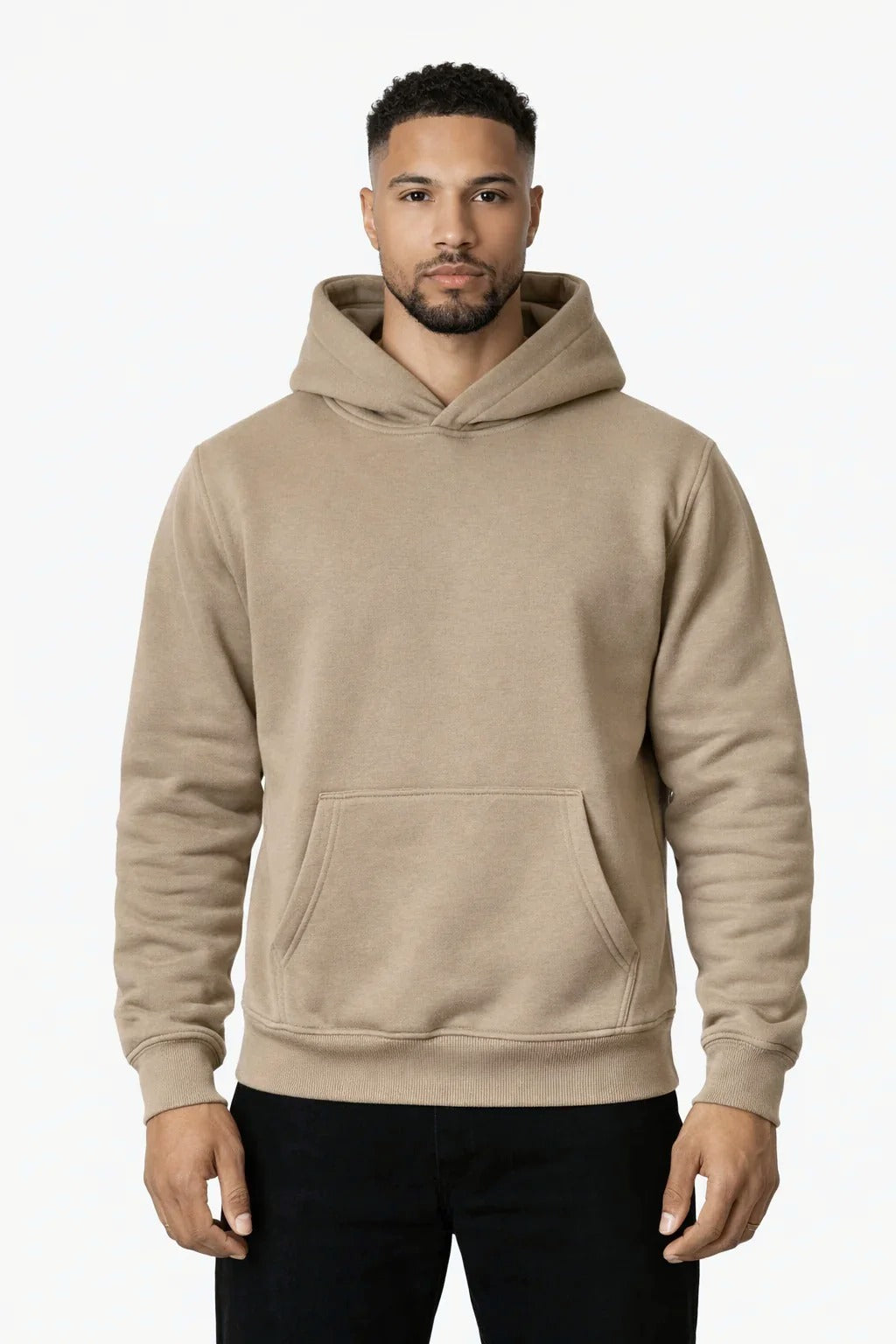 RK BLANK HOODIE OLIVE REGULAR FIT