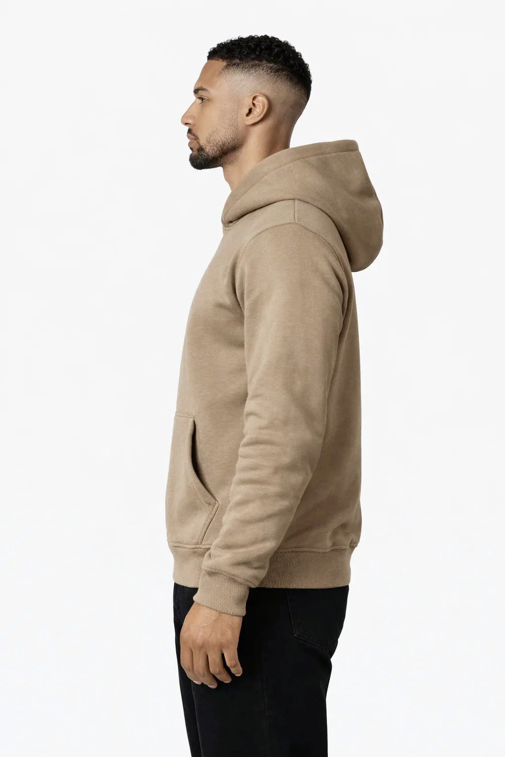 RK BLANK HOODIE OLIVE REGULAR FIT