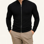 RIVAS HEAVY ZIPPER VEST | BLACK
