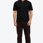 Knit Polo Black