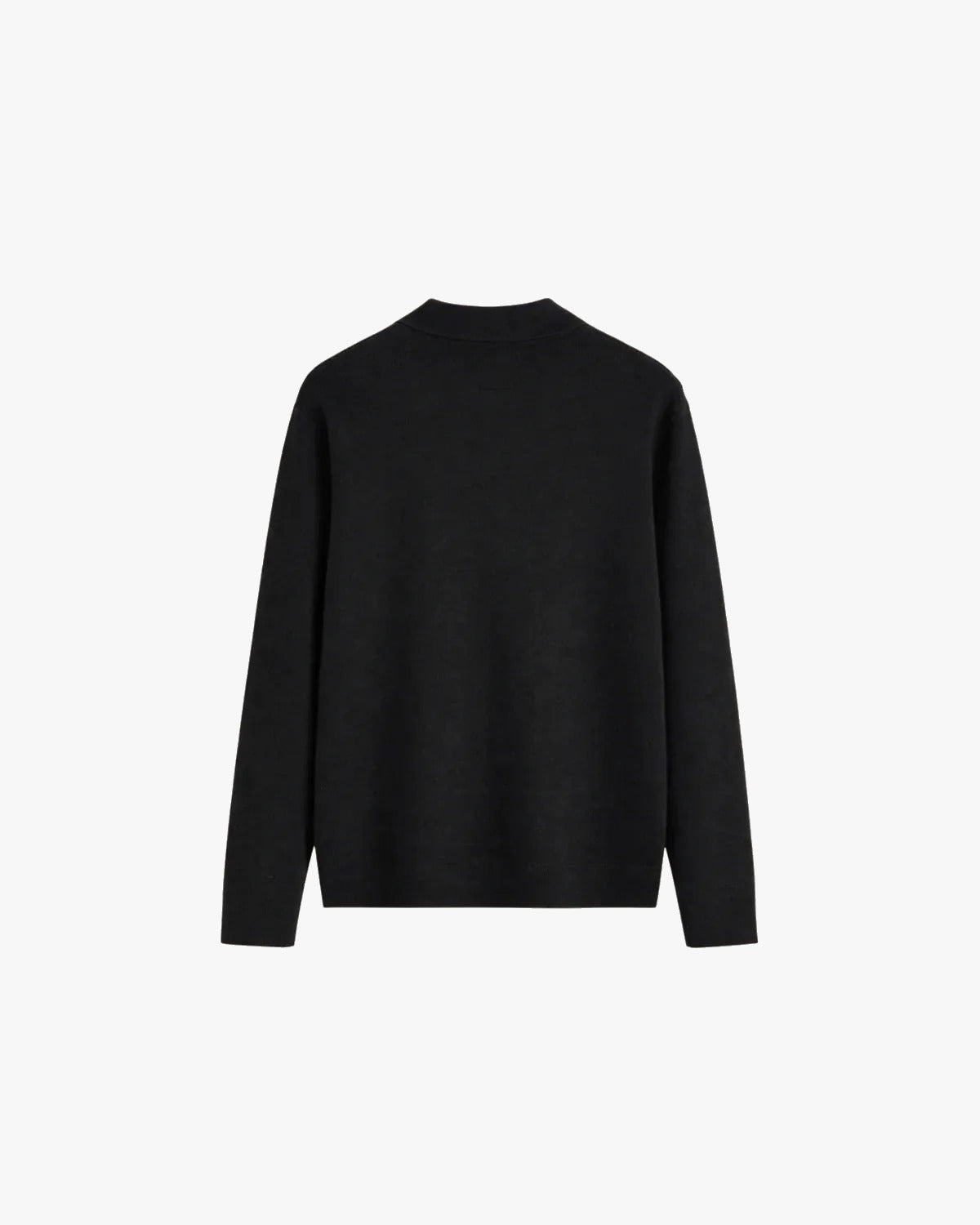 VALERO KNITTED POLO | BLACK