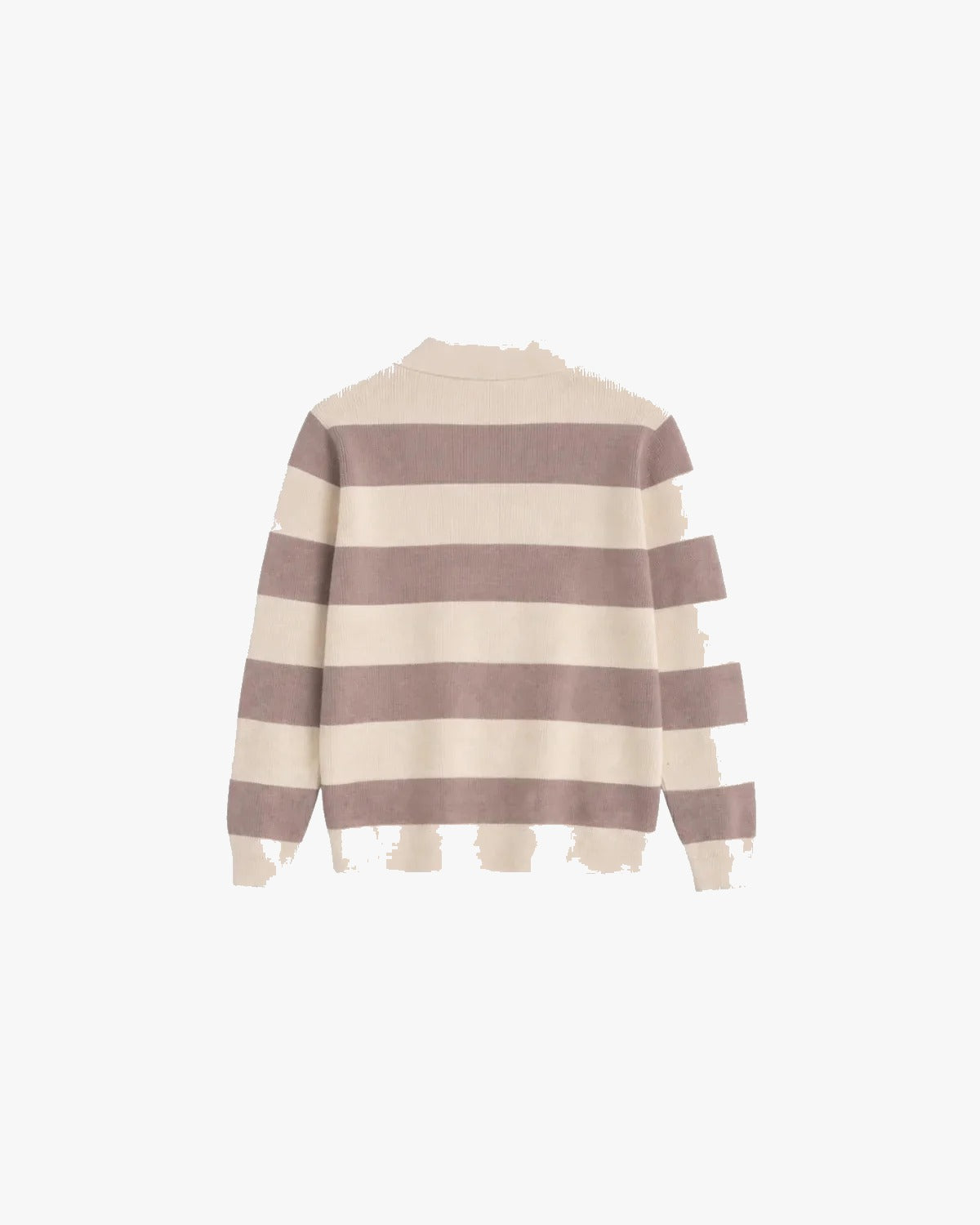 Cortez Knitted Polo Brown Creme