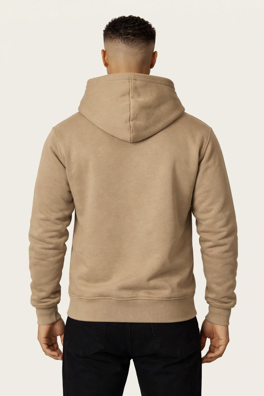 RK BLANK HOODIE BROWN OVERSIZED