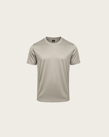 SHINY ESSENTIAL SHIRT BEIGE